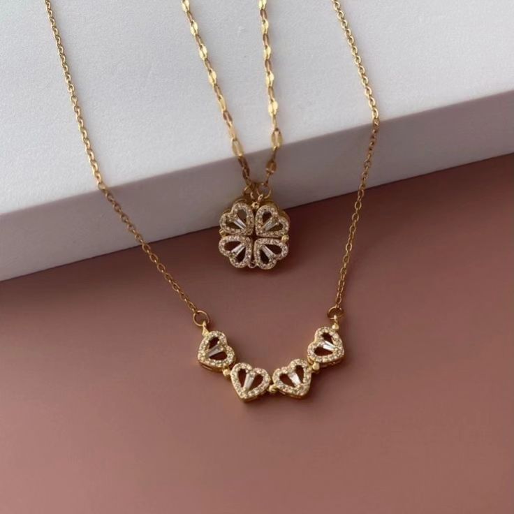 Retro Magnetic Folding Heart Shaped