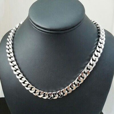 Bold Cuban Link Chain – Stainless Steel Statement Necklace
