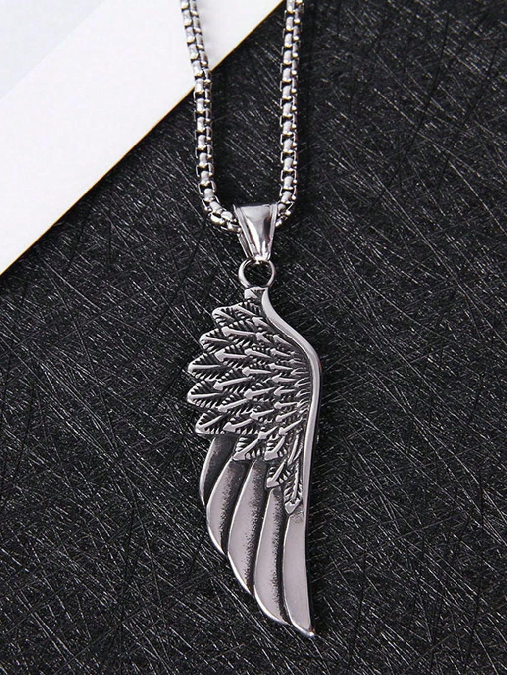 Angel Wing Men Necklace