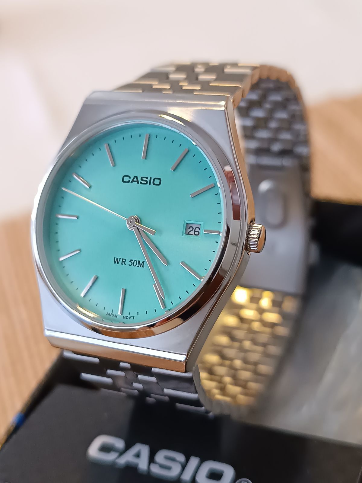 CASIO PRX TIFFANY BLUE