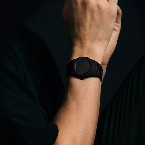Black Aura Arabic Watch.