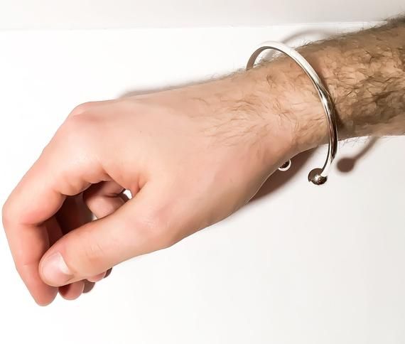 Sterling Silver Solid Cuff Bangle