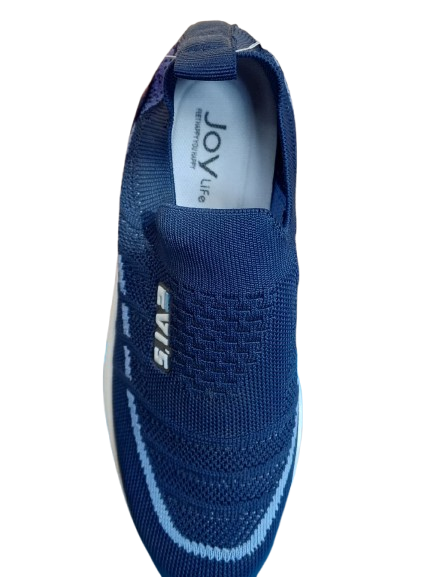 Navy Blue Slip-On Sneakers