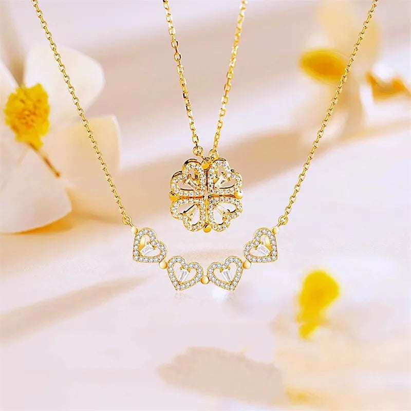 Retro Magnetic Folding Heart Shaped